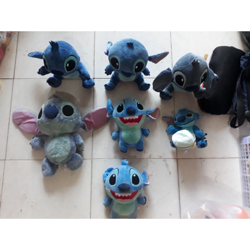 Gấu bông stich xanh