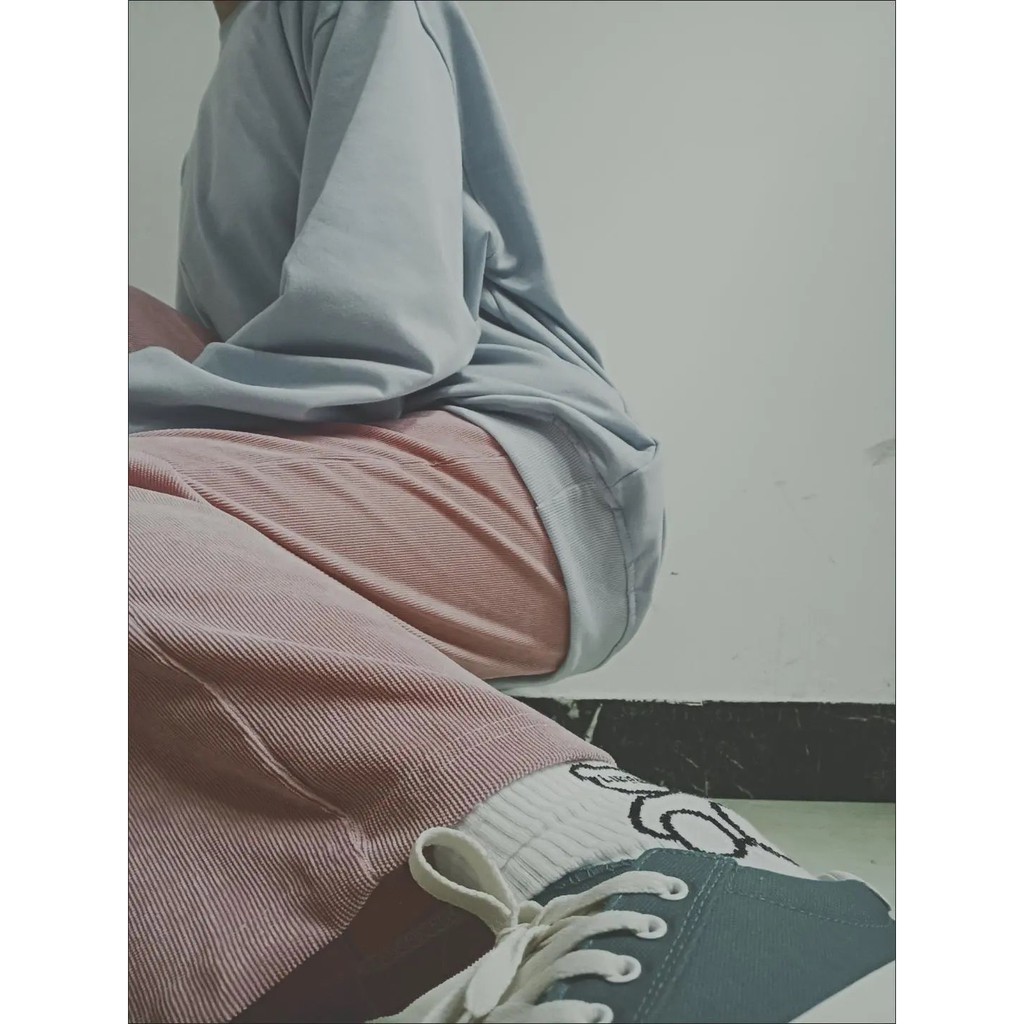 Quần nhung tăm phong cách Hàn Quốc - ảnh thật cận chất | BigBuy360 - bigbuy360.vn