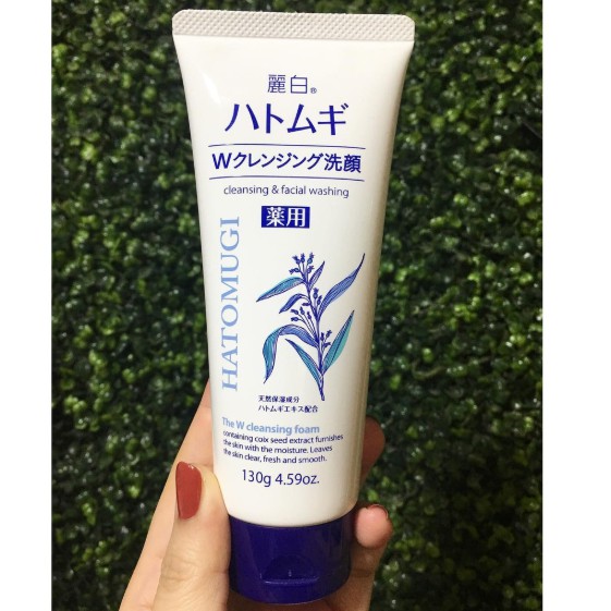 Sữa Rửa Mặt Chiết Xuất Ý Dĩ Hatomugi Naturie 130g Nhật | BigBuy360 - bigbuy360.vn
