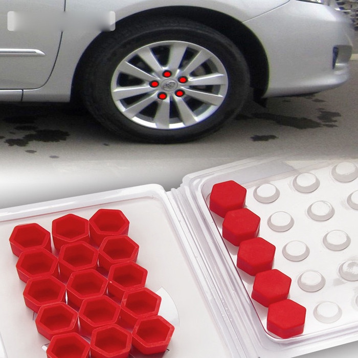 Chụp ốc 19-21 silicon bảo vệ  và trang trí mâm xe lazang