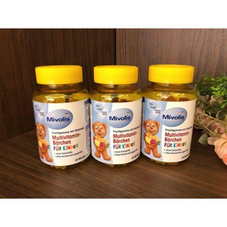 Kẹo gấu Mivolis Multivitamin gấu tổng hợp 60v {Germany Authentic}
