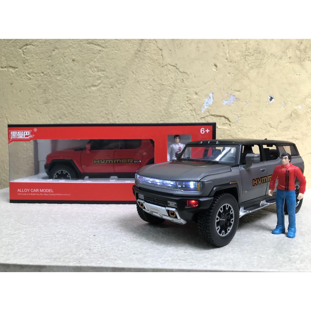 Mô hình xe GMC HUMMER EV 2024 - 1:24