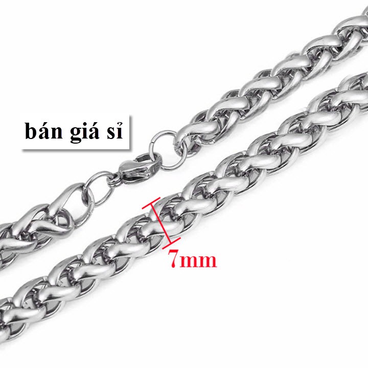 Dây chuyền nam titanium đảm bảo không đen, rỉ sét giá rẻ nhất việt nam - kiểu ...