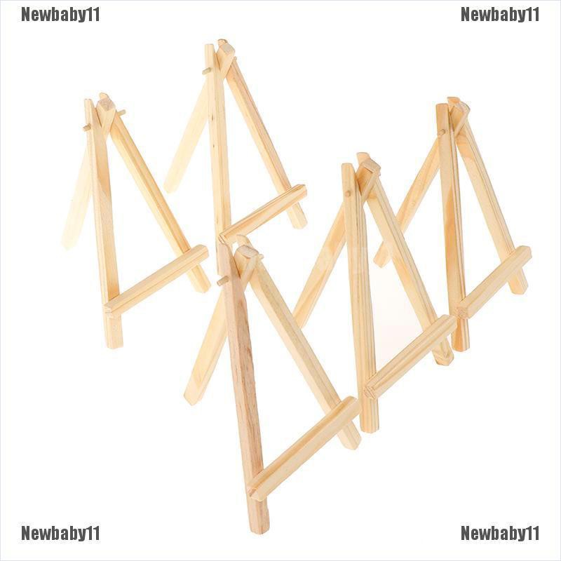 Set 5 Giá Đỡ Bằng Gỗ Mini Cho Họa Sĩ / Bàn Tiệc Cưới