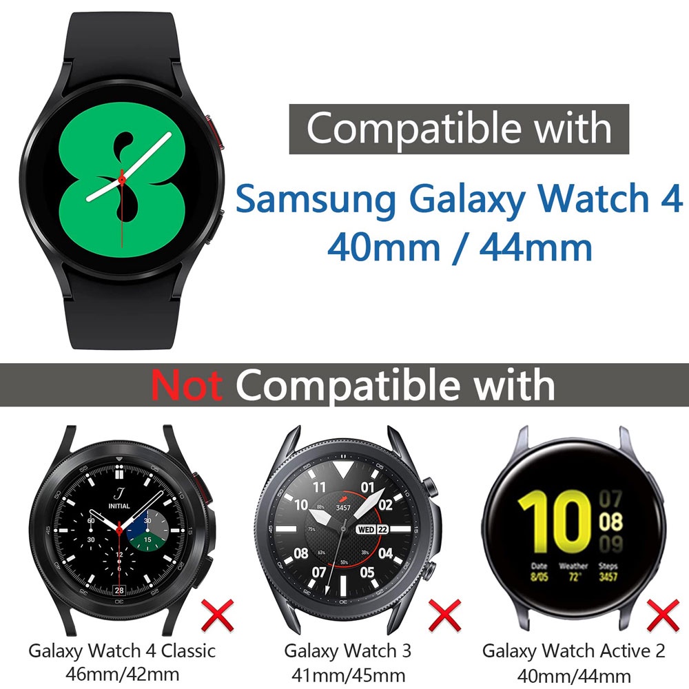 Ốp Bảo Vệ Màn Hình Đồng Hồ Thông Minh Samsung Galaxy Watch 4 40mm 44mm Sự Bảo Vệ
