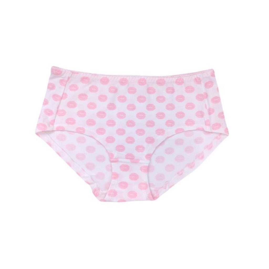 Quần Lót Học Sinh 45-58 Kg Cotton Co&amp;Com NO9170 Chấm Bi Kháng Khuẩn