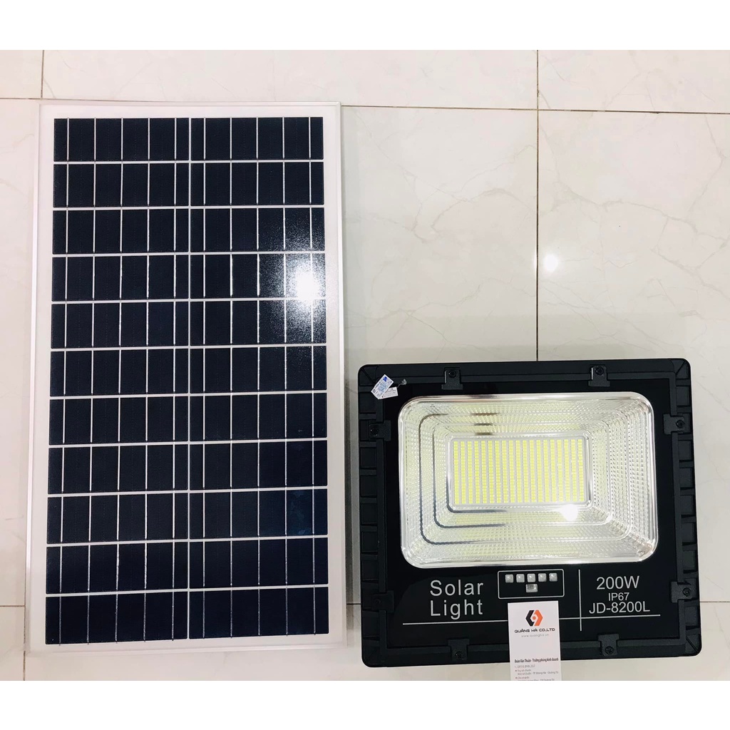 Đèn Năng Lượng Mặt Trời, Đèn Pha JinDian JD 8860L/8800L/8200L/8300L Công Suất 60W/100W/200W/300W - Mẫu Mới 2022