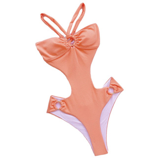 Bikini Một Mảnh Màu Trơn Gợi Cảm Thời Trang