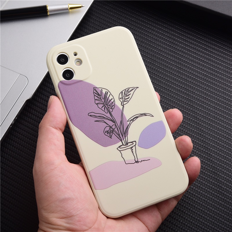 Ốp Điện Thoại tpu Mềm Hình Morandi Cho Realme 8 7i 6 7 6i 5 5s 5i Pro C25 C17 C25s C12 C11 C3 C20 C21 C21Y Reno 4 5