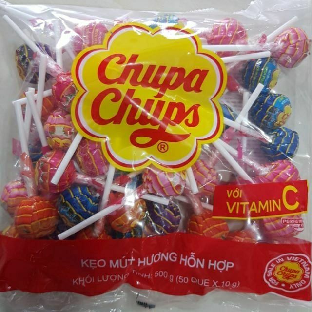 KẸO MÚT CHUPA CHUPS Và MILKITA GÓI 50 QUE