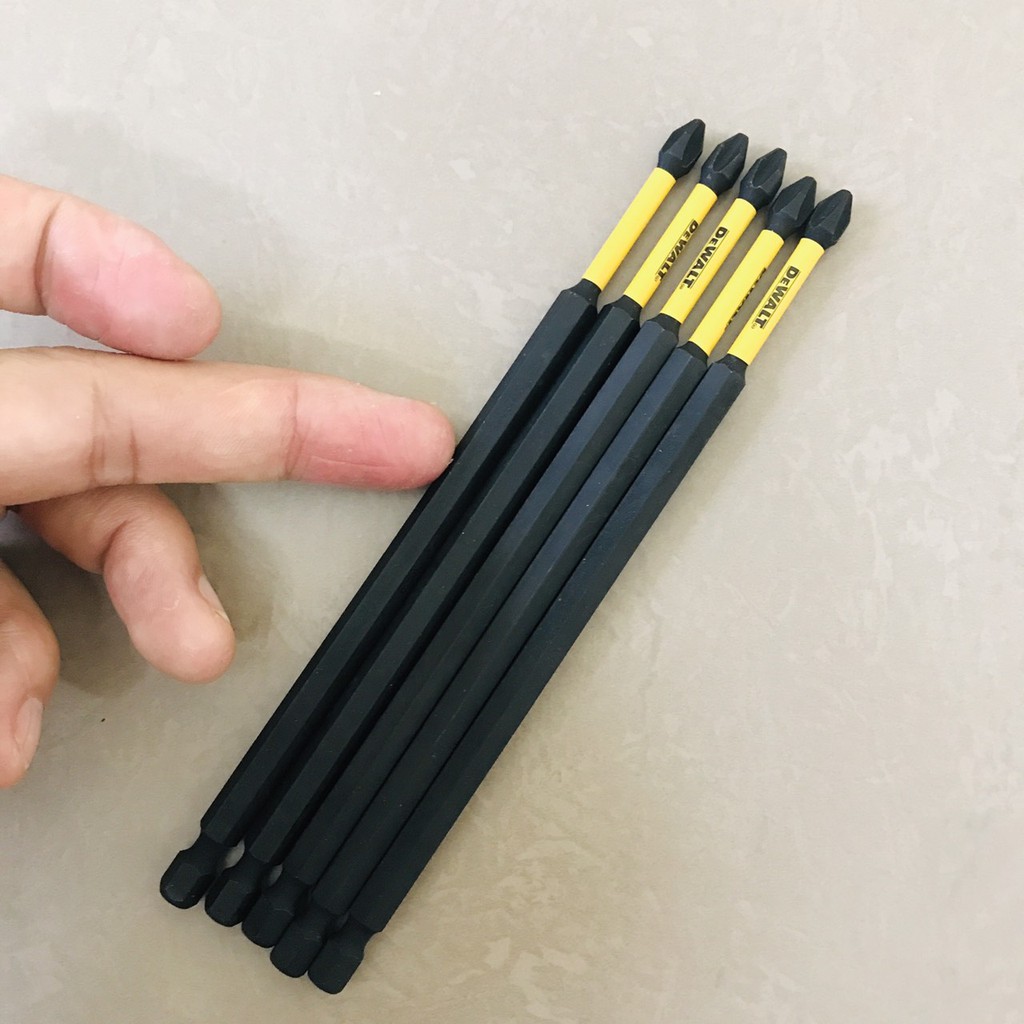 Bộ 5 Mũi Vít DeWalt Có Từ Ph2 - 15cm