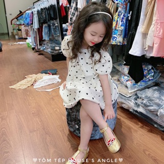 Váy bé gái sz 12/18- thảo barbie