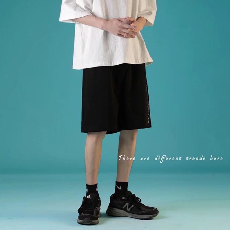 Quần ngắn ống rộng In Chữ size M-8XL Thời Trang Cho Nam