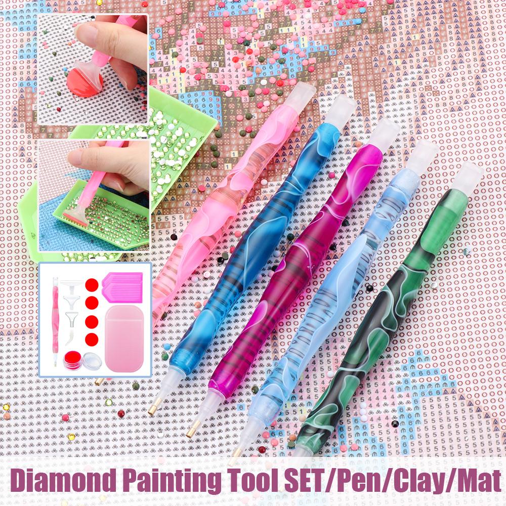 FOREVER Bút Thêu Tranh Chữ Thập Chống Trượt Bằng Nhựa Resin