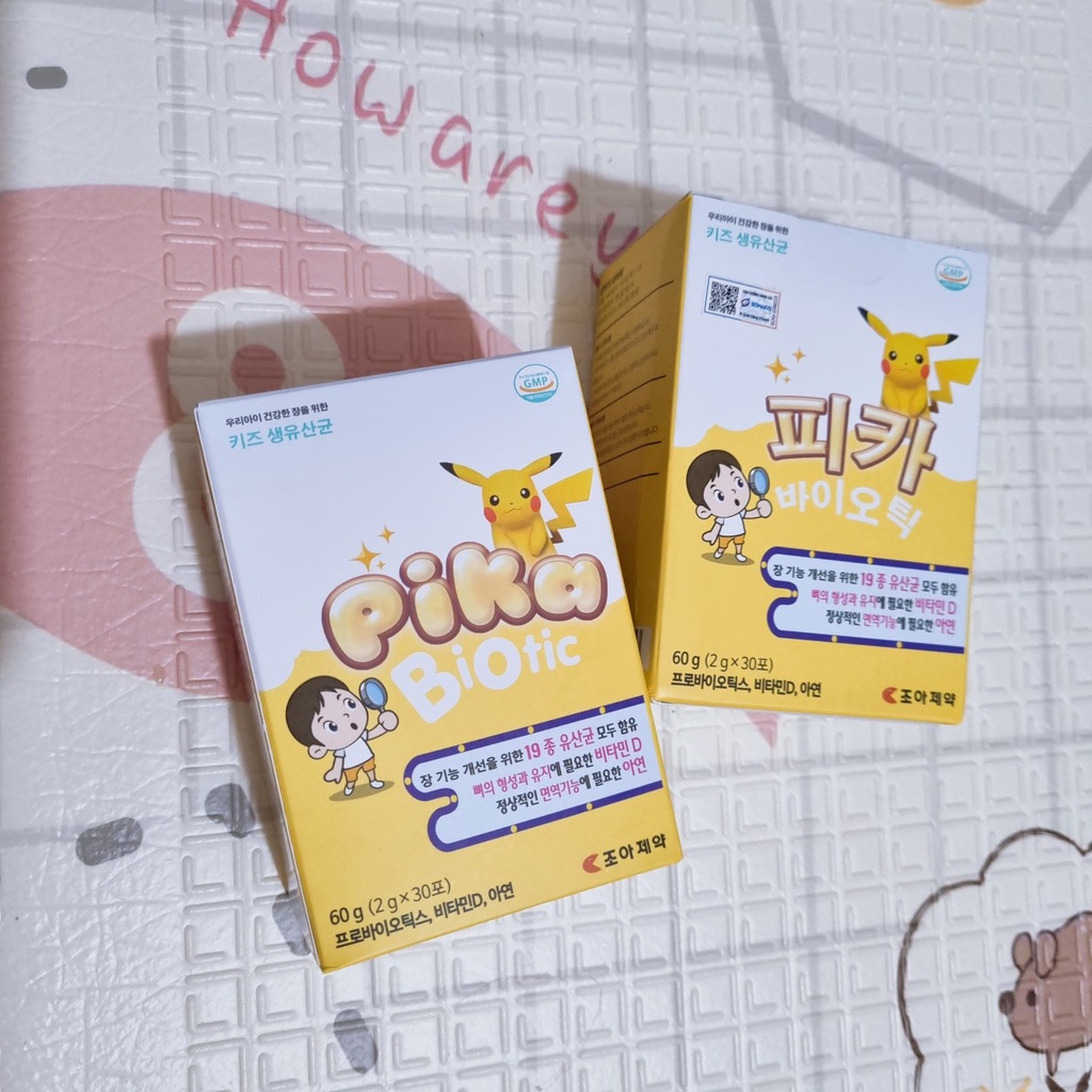 [HÀN QUỐC] Men vi sinh Pika Biotic bổ sinh 19 chủng lợi khuẩn