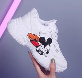 Giày thể thao nữ hình chuột micky