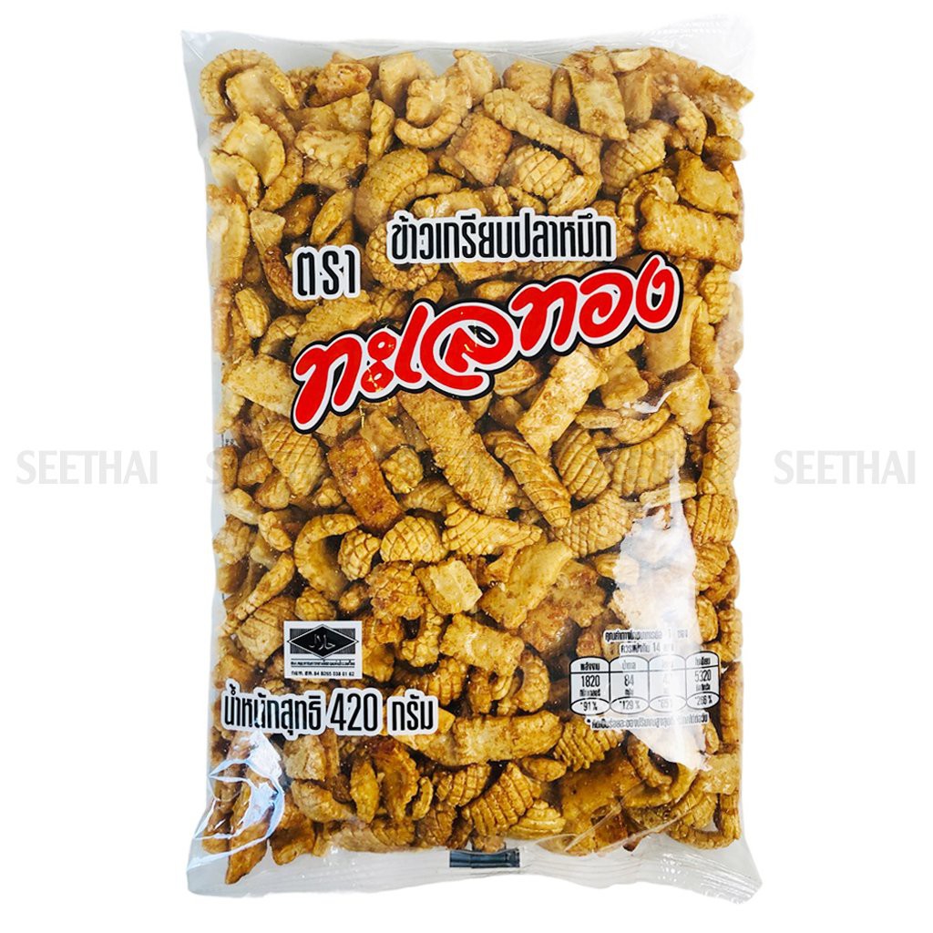 [HÀNG NHẬP KHẨU] Snack Mực Cuttlefish Talaethong Thái Lan 420g