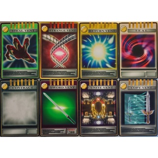 [THẺ KAMENRIDER] Combo 8 thẻ chức năng Advent Card trong Kamenrider Ryuki.