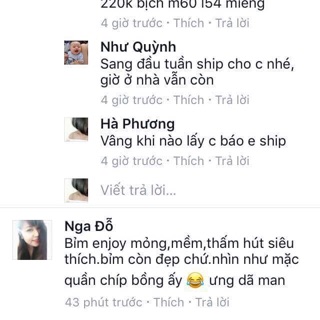 Bỉm quần enjoy bịch S24 M22 L20 Xl18 XXl16
