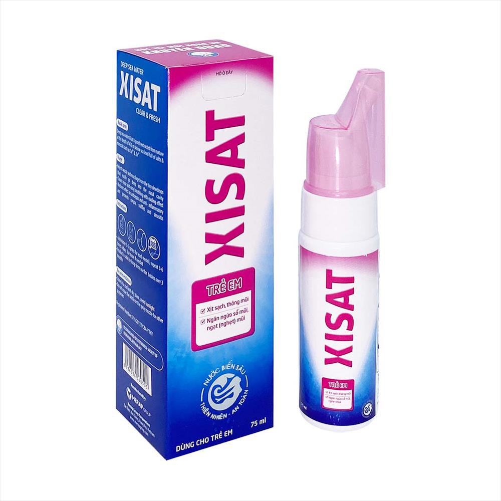 { CHÍNH HÃNG } Nước Biển Sâu Xịt Mũi Xisat (Chai 75ml) | BigBuy360 - bigbuy360.vn
