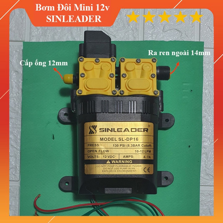 Bơm tăng áp, Máy bơm đôi chính hãng Sinleader