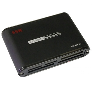 Đầu đọc thẻ nhớ đa năng ssk all in 1 card reader