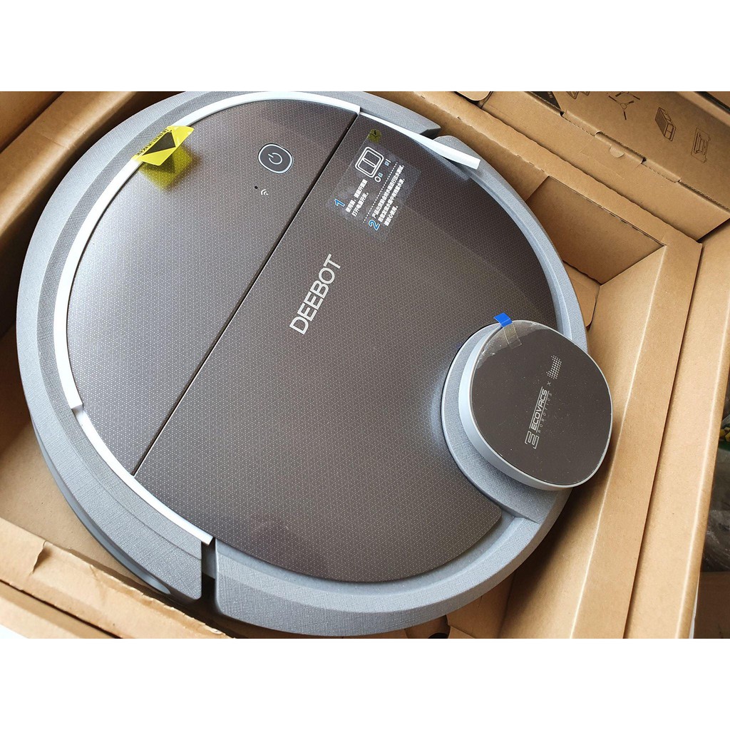 Robot Hút Bụi Lau Nhà ECOVACS DEEBOT DN55, Hàng cực mới, cực đẹp. Tặng tài khoản sử dụng. vinhnamdigital.com