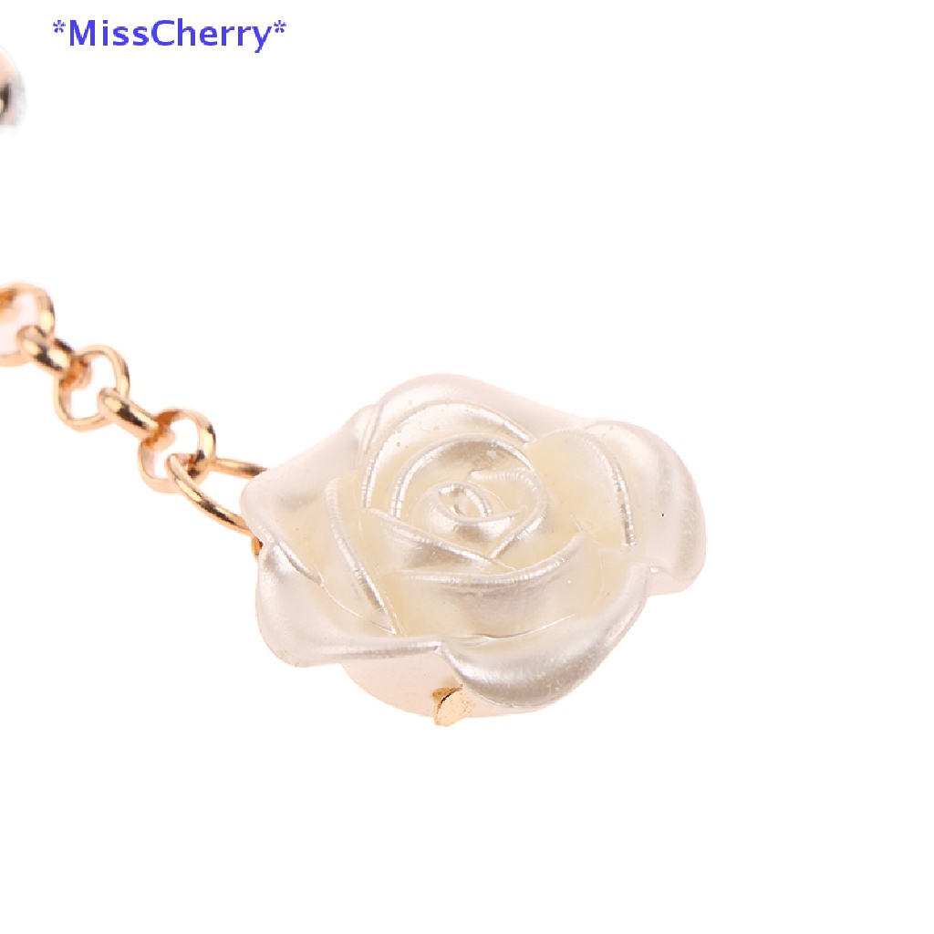Dây Đeo Điện Thoại Hình Hoa Hồng Mini Dễ Thương Mới