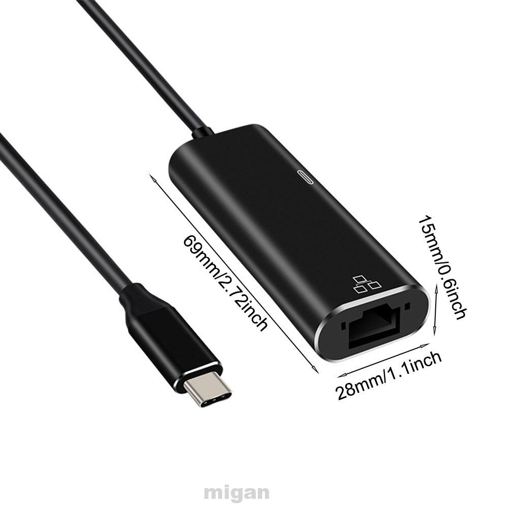 Đầu Chuyển Đổi Usb C Sang Rj45 Tốc Độ Cao Cho Máy Tính | BigBuy360 - bigbuy360.vn