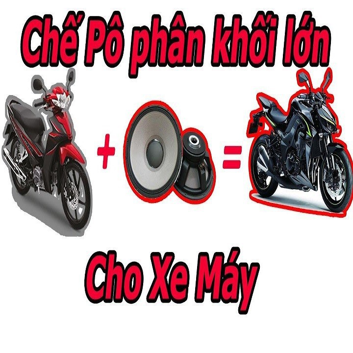 Còi pô giả tiếng xe mô tô phân khối lớn nghe cực chất giá tốt