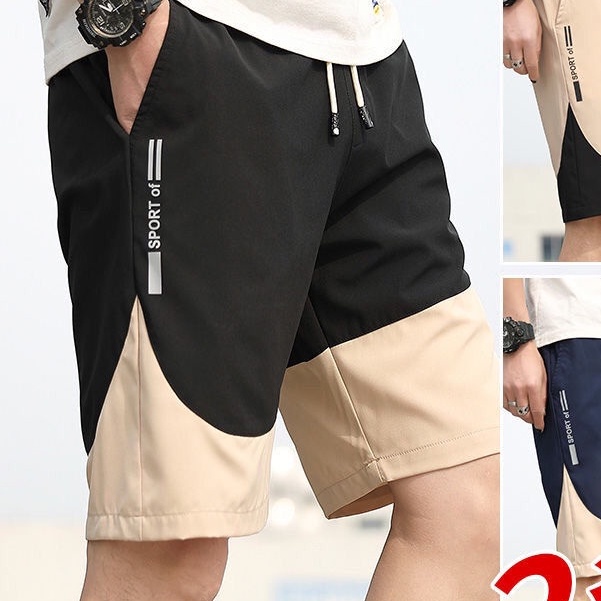 Quần đùi, quần sooc nam thể thao vải poly cá sấu co dãn 4 chiều