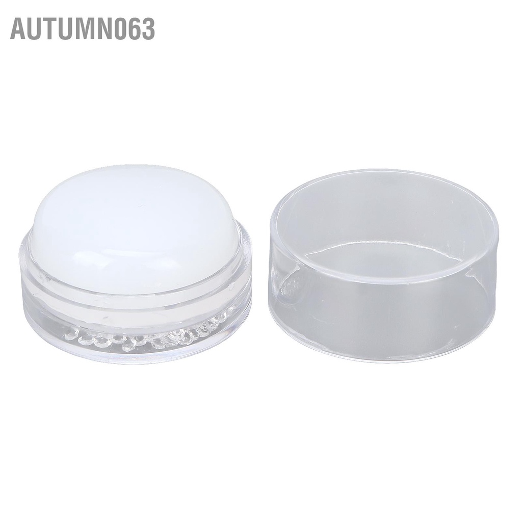 [Hàng mới về] Dụng cụ đóng dấu đính đá trang trí móng kèm tấm đóng dấu bằng silicone chuyên nghiệp cho gia đình và salon