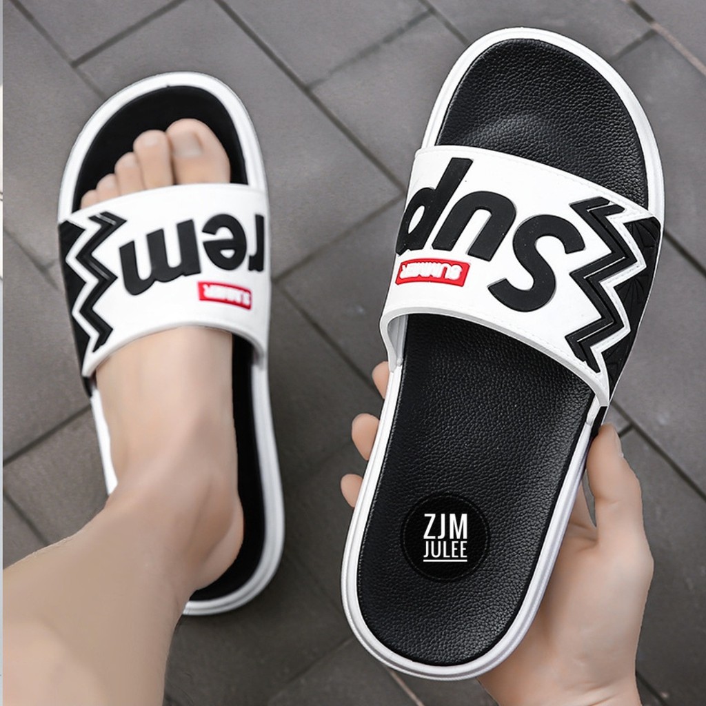 Dép quai ngang nam nữ unisex ZD21-Sup mẫu 2021 - chất cao su non