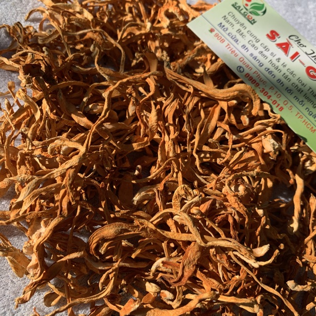 Nấm Đông Trùng Hạ Thảo (Hàng thơm, vàng, đẹp) 100g | BigBuy360 - bigbuy360.vn