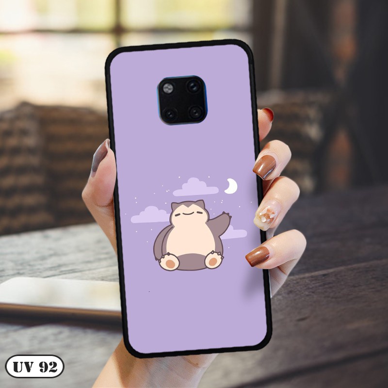 Ốp Huawei Mate 20 / Mate 20 Pro dẻo in hình mặt lưng nhám viền dẻo ngộ nghĩnh