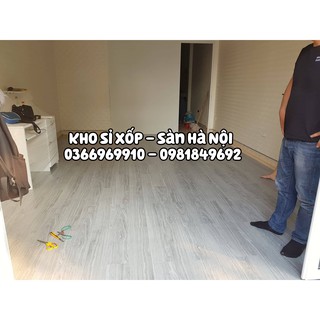 Combo 1m2 (gồm 7 tấm) Sàn nhựa vân gỗ tự dính