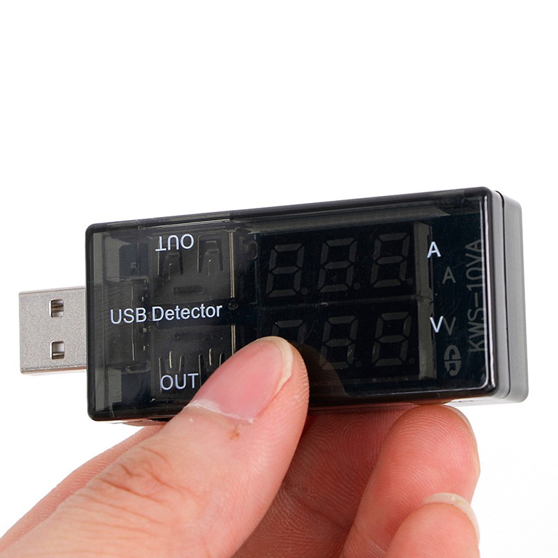 USB đo dòng điện màn hình hiển thị điện áp