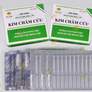 Kim châm cứu Hải Nam  5cm