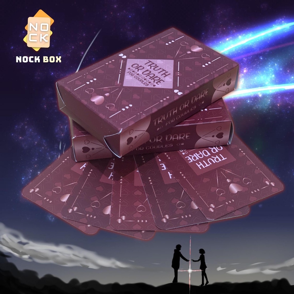 Bài Tình Yêu Truth or Dare Couple - Bộ Drinking Game cặp đôi thật hay thách cho buổi date hâm nóng tình cảm đến sâu lắng