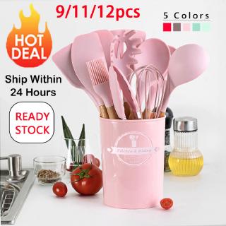 Set 9 / 11 / 12 Dụng Cụ Nhà Bếp Bằng Silicon