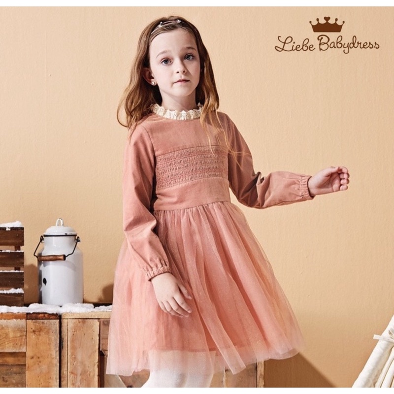 Váy smock bé gái 1-8y