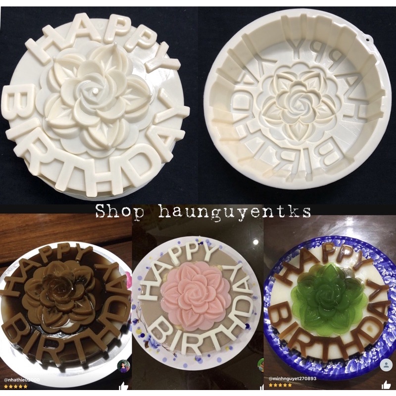 Khuôn rau câu - xôi - cơm 20cm nhựa cao cấp Vĩnh Trường