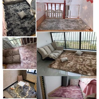 Thảm lông giá rẻ kích  thước 1m2*1m6