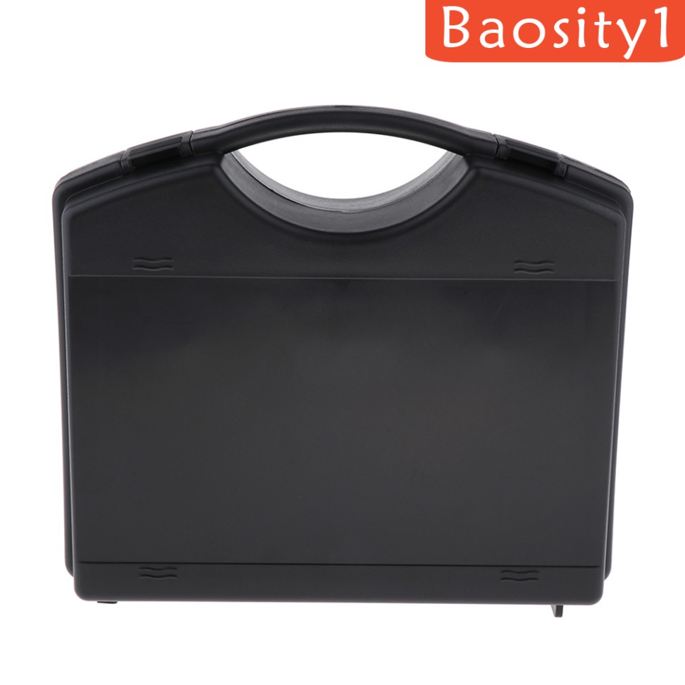 Hộp Đựng Micro Bằng Nhựa Màu Đen Siêu Bền 1x Kèm 2 Micro Tiện Dụng