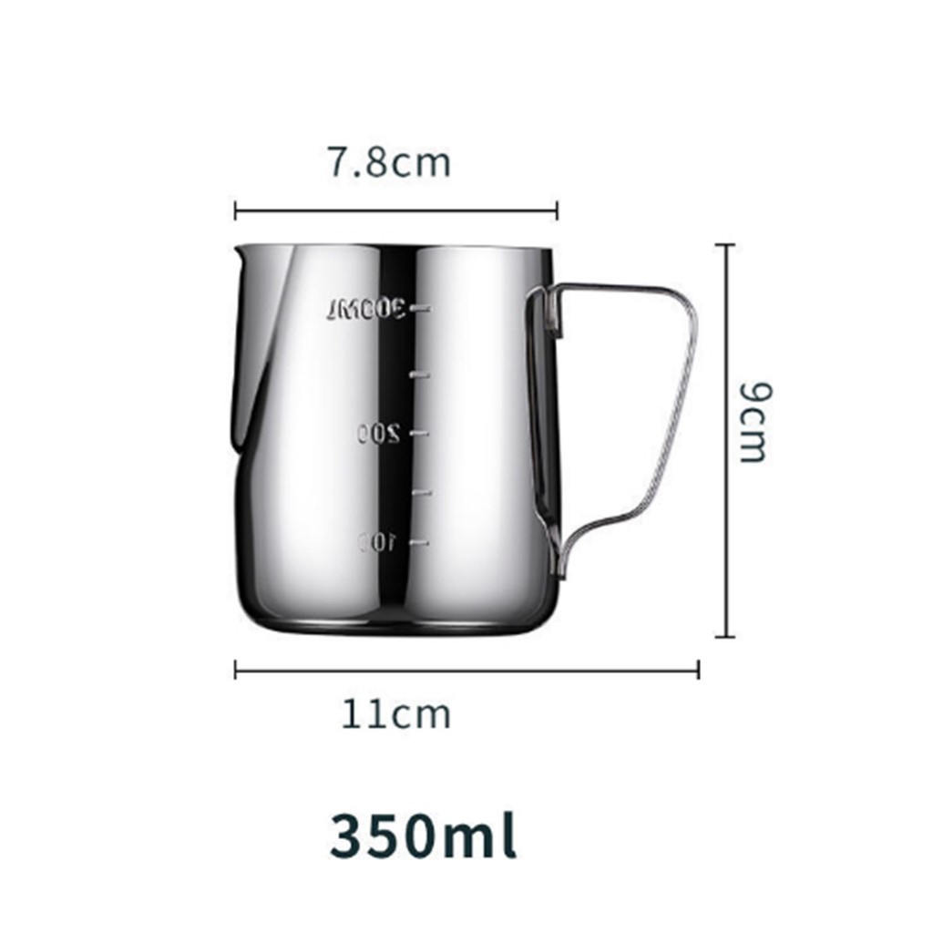 [Dadada1] Cốc Uống Sữa Cà Phê Bằng Thép Không Gỉ 350ml