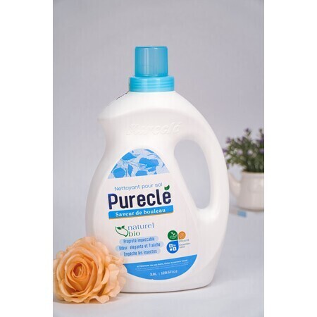 Nước Lau Sàn Hữu Cơ Organic Pureclé 3,8lít Tiêu Chuẩn Châu Âu EU