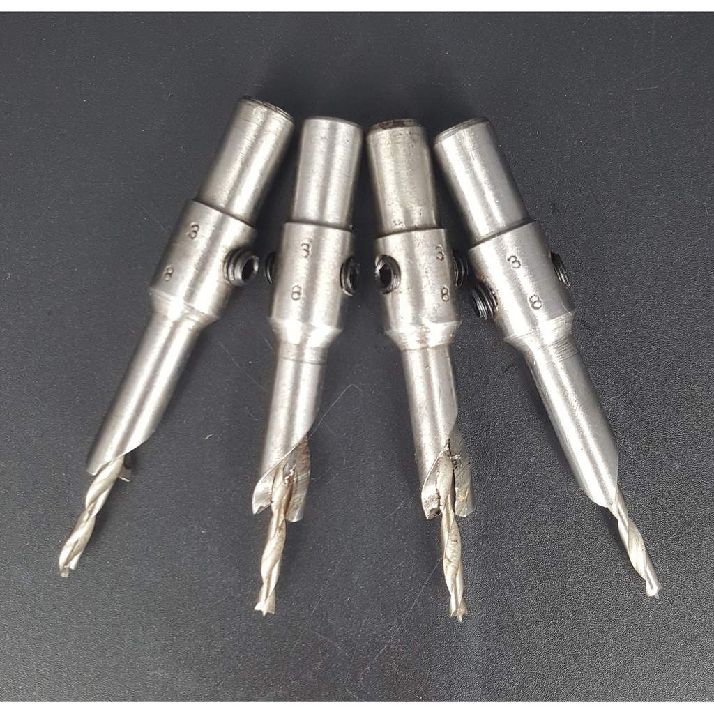 MŨI KHOAN GỖ 2 TẦNG BẮT VÍT NGẮN cao cấp KIM KHÍ ĐỨC NGUYÊN