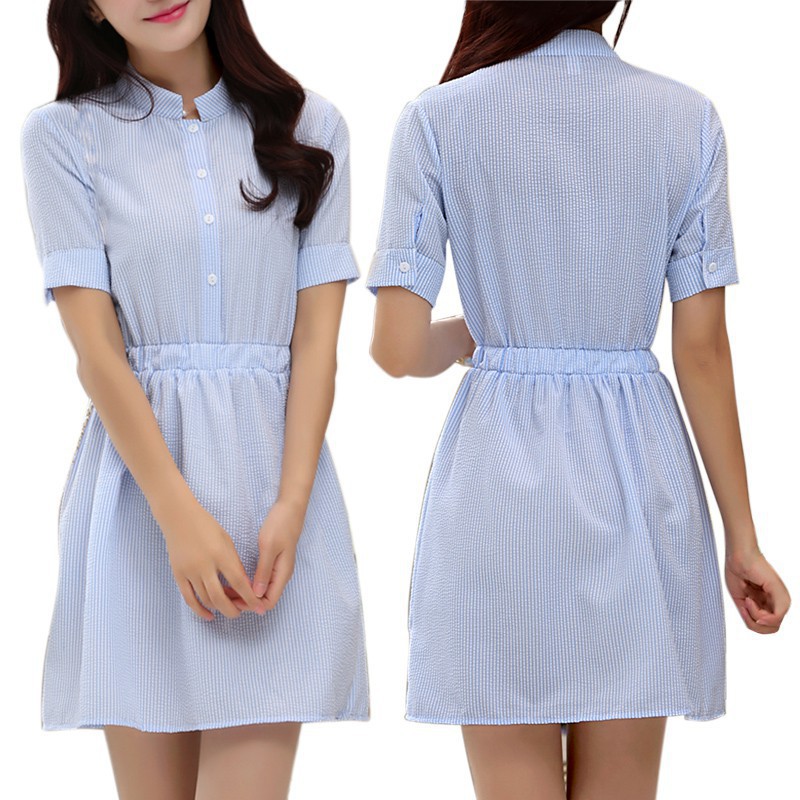 FREESHIP ĐƠN 99K_ Đầm tay ngắn kiểu dáng thời trang thanh lịch cho nữ | BigBuy360 - bigbuy360.vn