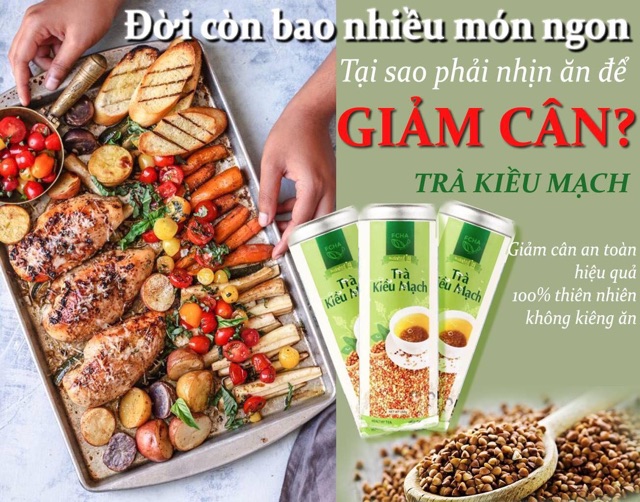[ Quà Tặng - Free Ship]Trà kiều mạch fcha - Giảm mỡ đẹp dáng đẹp da | BigBuy360 - bigbuy360.vn