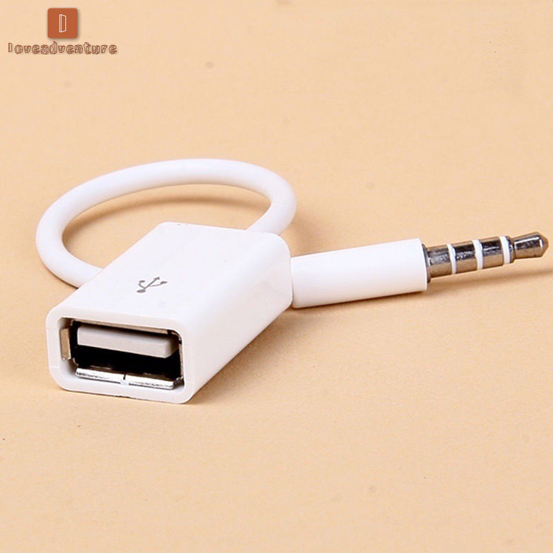 Dây cáp chuyển đổi âm thanh AUX 3.5mm sang USB 2.0